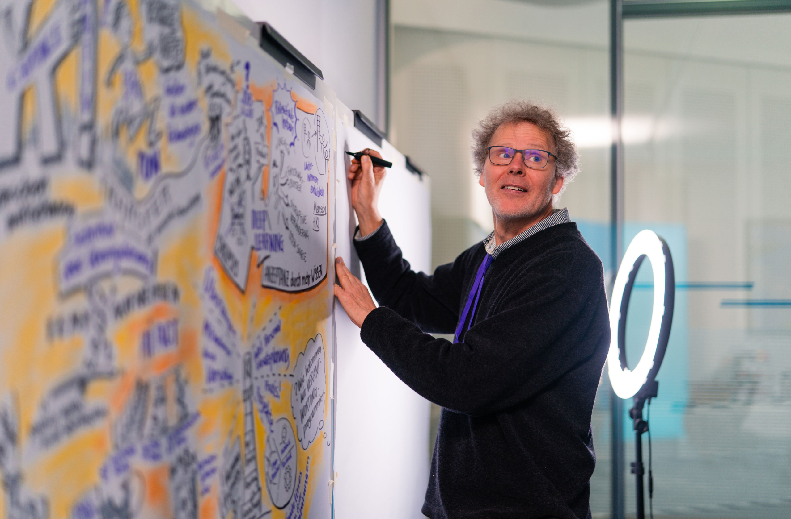 Bütefisch Graphic Recording Zuhören